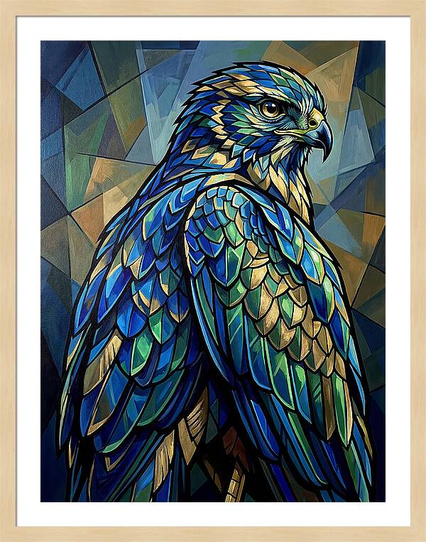 Harrier In Vibrant Colors