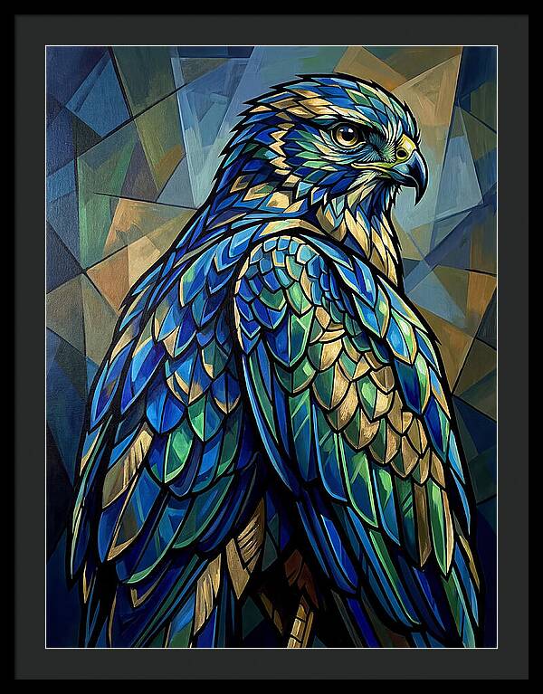 Harrier In Vibrant Colors