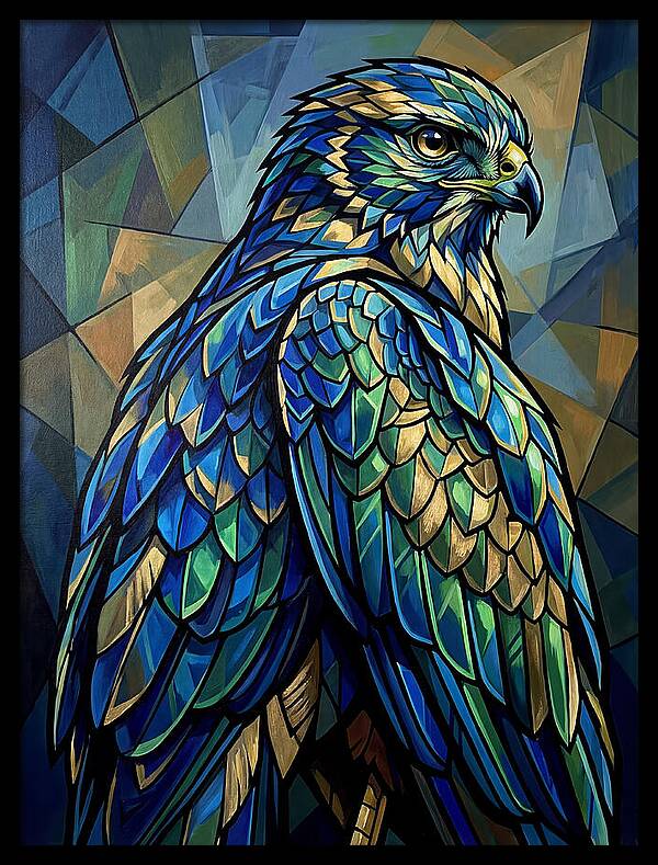 Harrier In Vibrant Colors