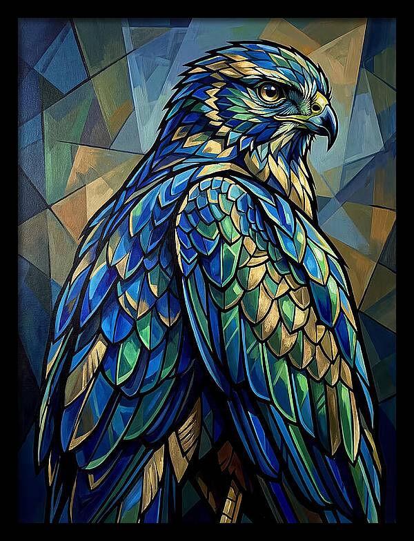 Harrier In Vibrant Colors