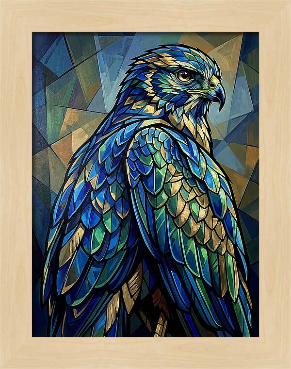 Harrier In Vibrant Colors
