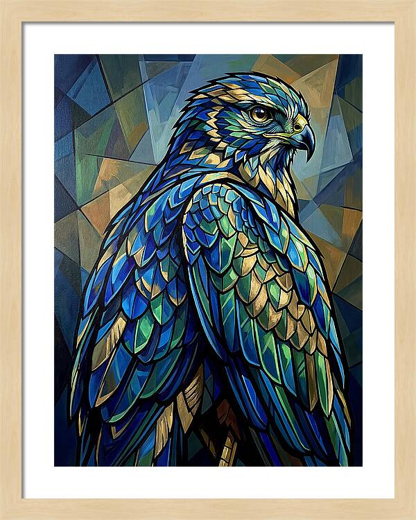 Harrier In Vibrant Colors