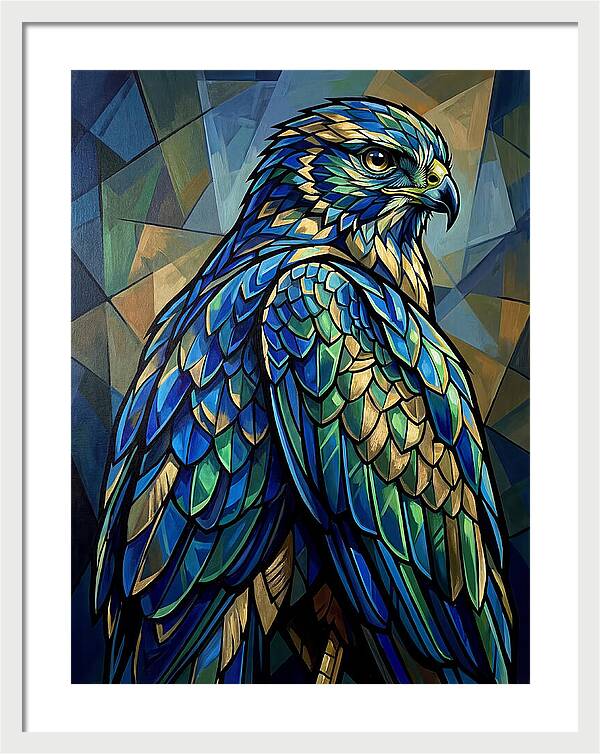 Harrier In Vibrant Colors
