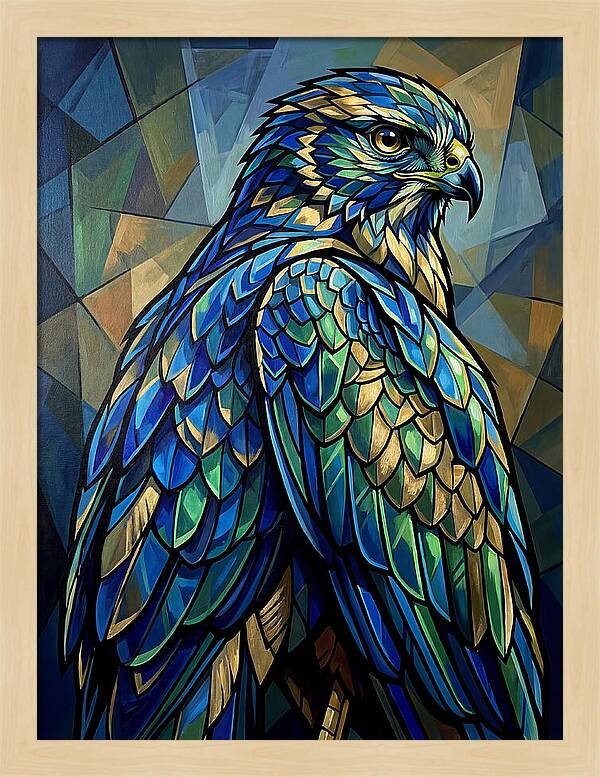 Harrier In Vibrant Colors