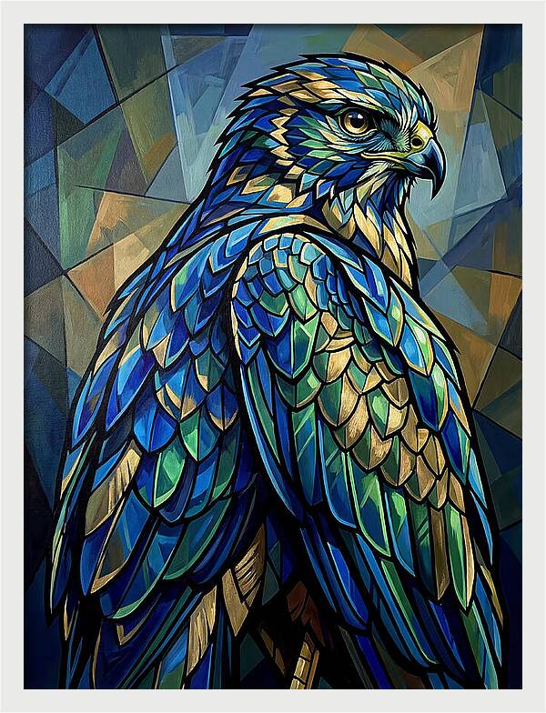 Harrier In Vibrant Colors