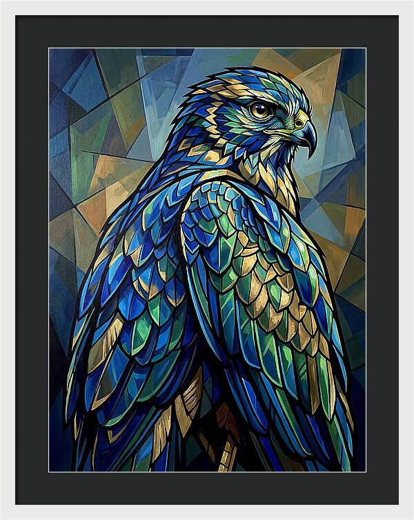 Harrier In Vibrant Colors