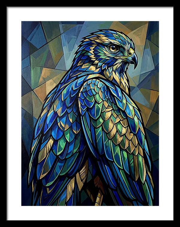 Harrier In Vibrant Colors