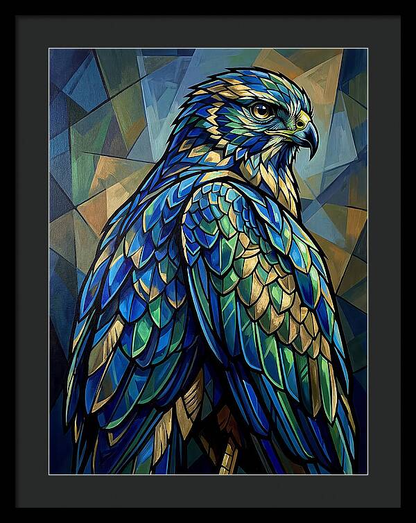 Harrier In Vibrant Colors