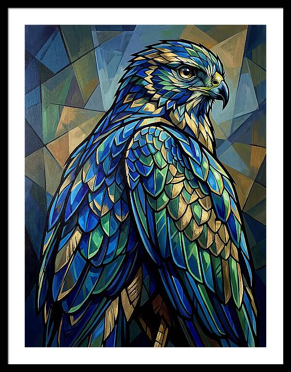 Harrier In Vibrant Colors