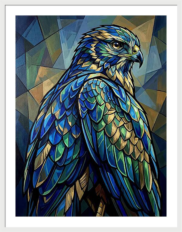 Harrier In Vibrant Colors