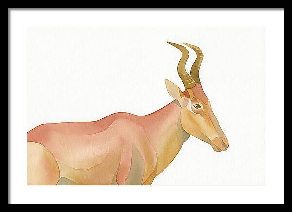 Hartebeest In Soft Hues