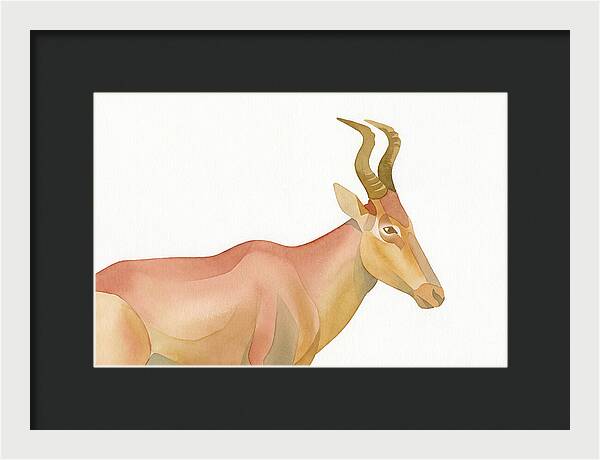 Hartebeest In Soft Hues