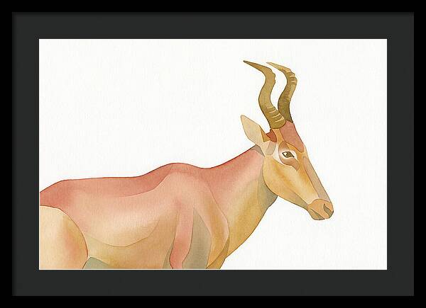 Hartebeest In Soft Hues