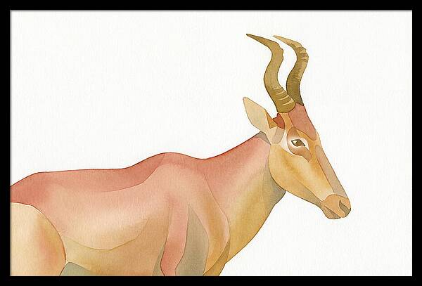 Hartebeest In Soft Hues