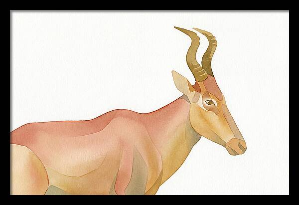 Hartebeest In Soft Hues