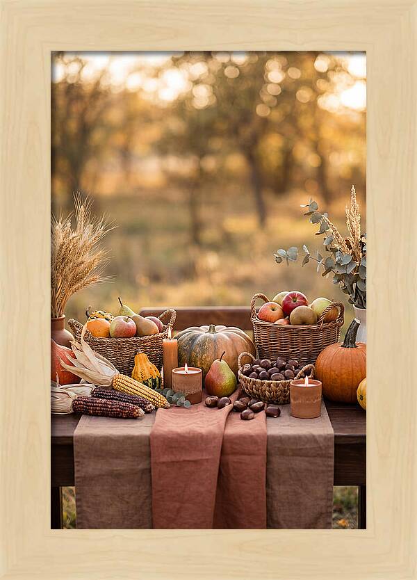 Harvest Table Of Abundance