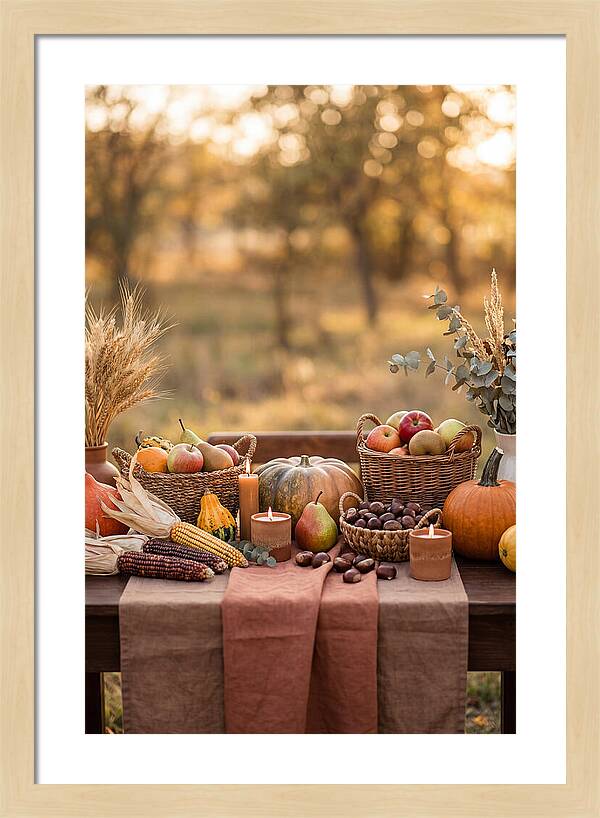 Harvest Table Of Abundance