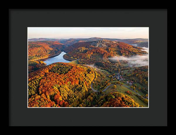 Harz Mountains In Autumn Splendor