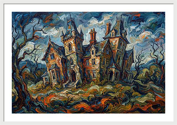 Haunting Manor Landscape