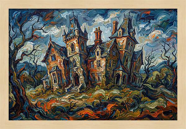 Haunting Manor Landscape