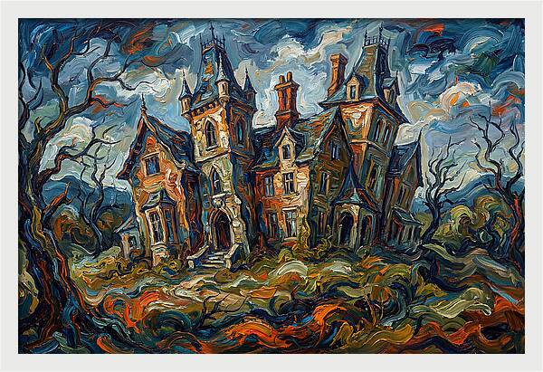Haunting Manor Landscape