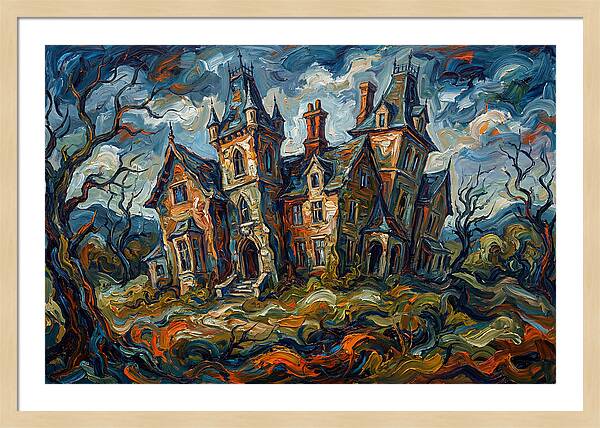 Haunting Manor Landscape