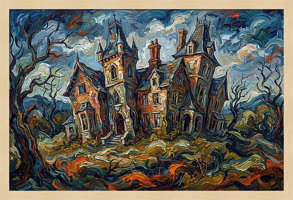 Haunting Manor Landscape