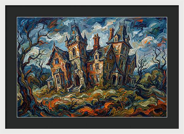Haunting Manor Landscape