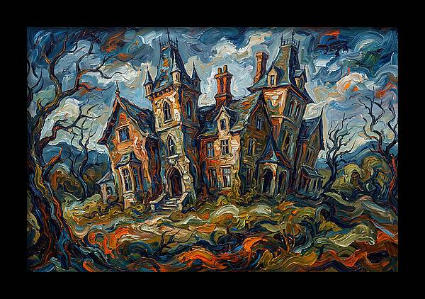 Haunting Manor Landscape