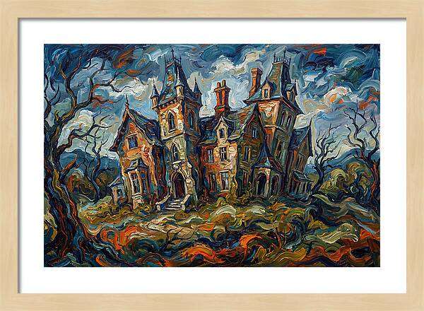 Haunting Manor Landscape