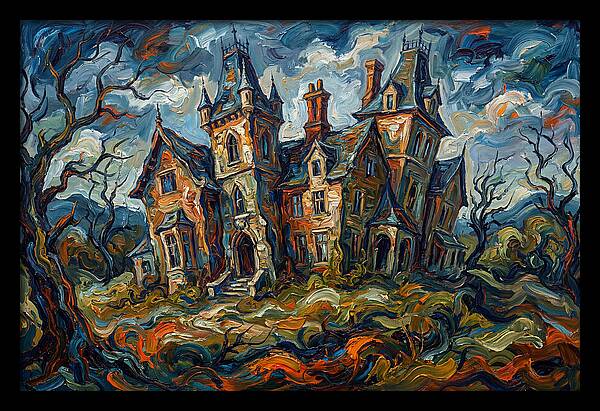 Haunting Manor Landscape