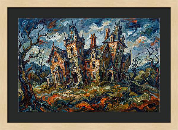 Haunting Manor Landscape