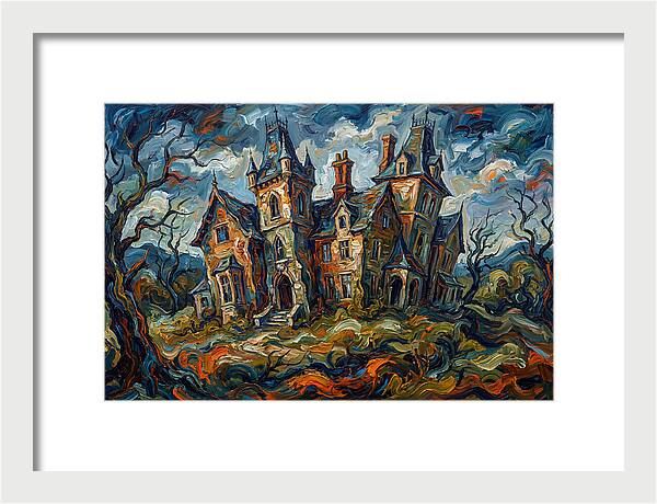 Haunting Manor Landscape