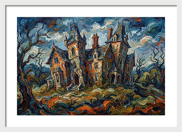 Haunting Manor Landscape
