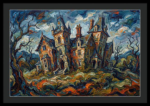 Haunting Manor Landscape