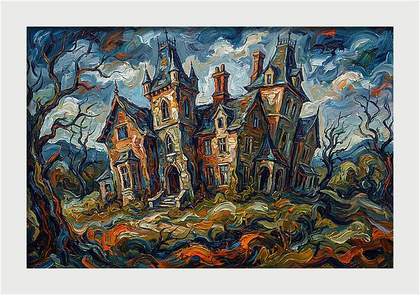 Haunting Manor Landscape