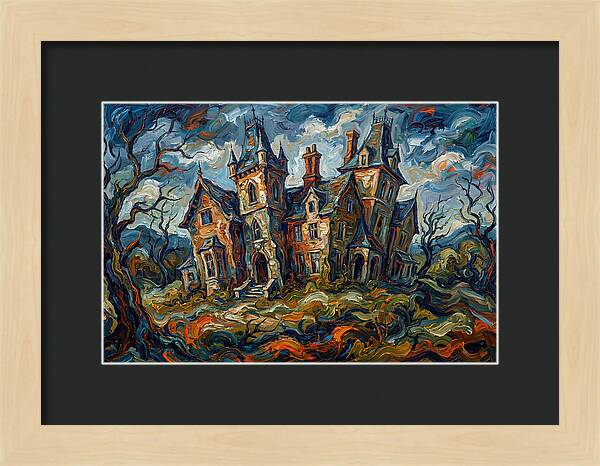Haunting Manor Landscape