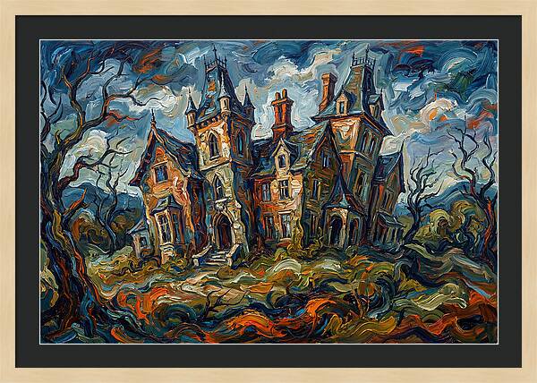 Haunting Manor Landscape