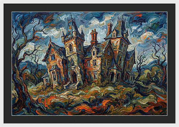 Haunting Manor Landscape