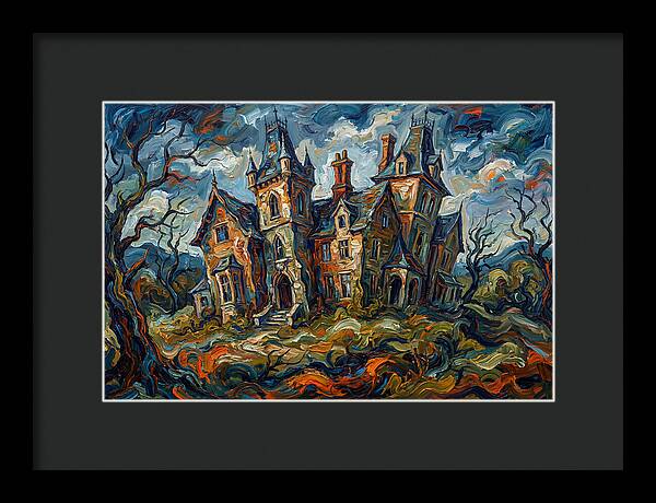 Haunting Manor Landscape