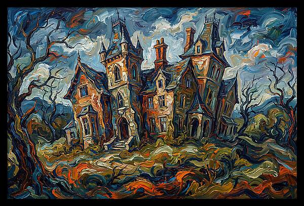 Haunting Manor Landscape