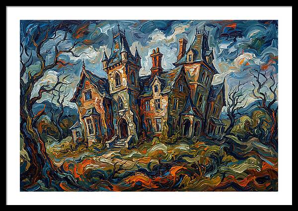 Haunting Manor Landscape