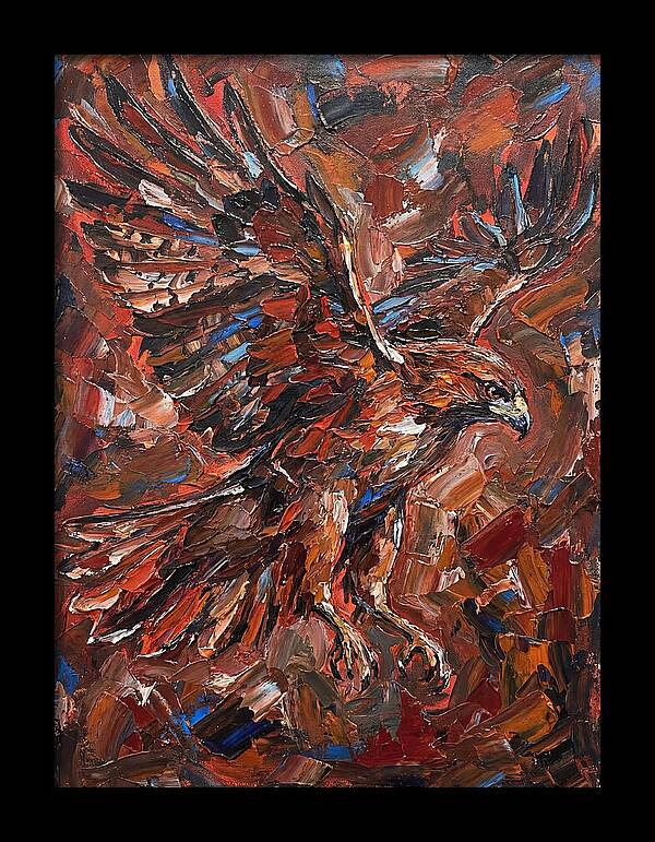 Hawk In Flight