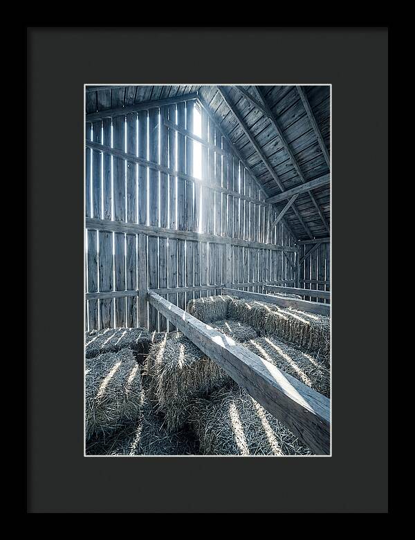 Hay Loft Bathed In Light