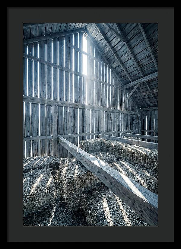 Hay Loft Bathed In Light