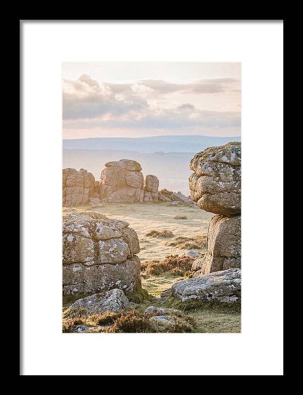 Haytor Rocks At Dawn