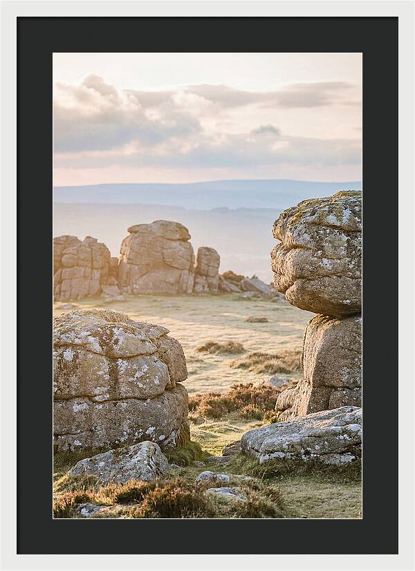 Haytor Rocks At Dawn
