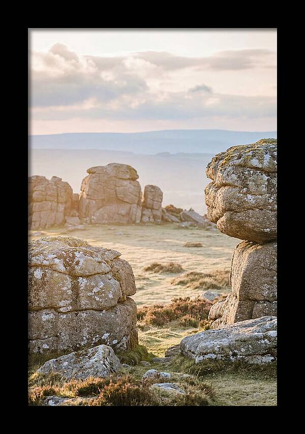 Haytor Rocks At Dawn
