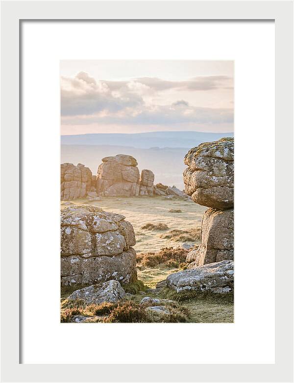 Haytor Rocks At Dawn