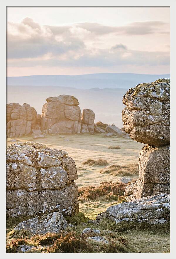 Haytor Rocks At Dawn